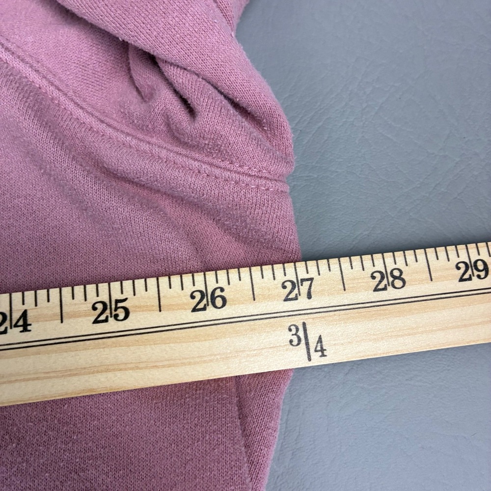 Full Zip Hoodie Women's 3X Plus Mauve Fleece L.L. Bean Gorpcore Work Wear Rugged - Picture 14 of 16